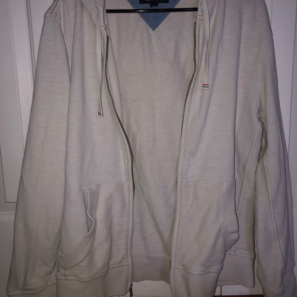 tommy hilfiger zip up with hood
